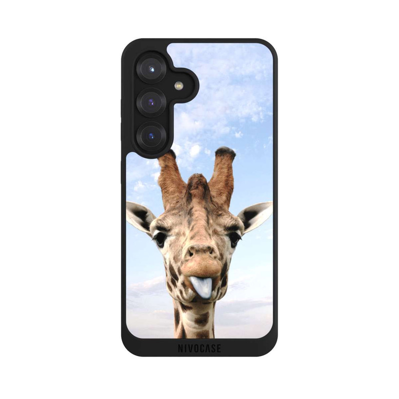 Galaxy S25 NIVOpure Girafe sur la route