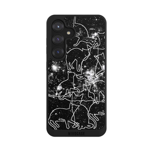 Samsung Galaxy S25 NIVOpure Starry Night Cats