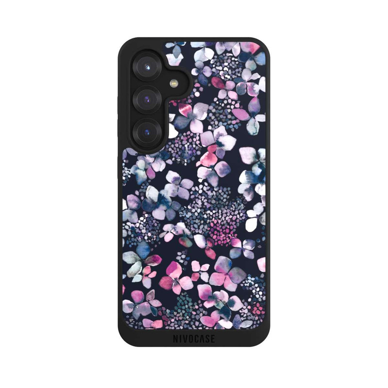 Galaxy S25 NIVOpure Hortensie dunkel
