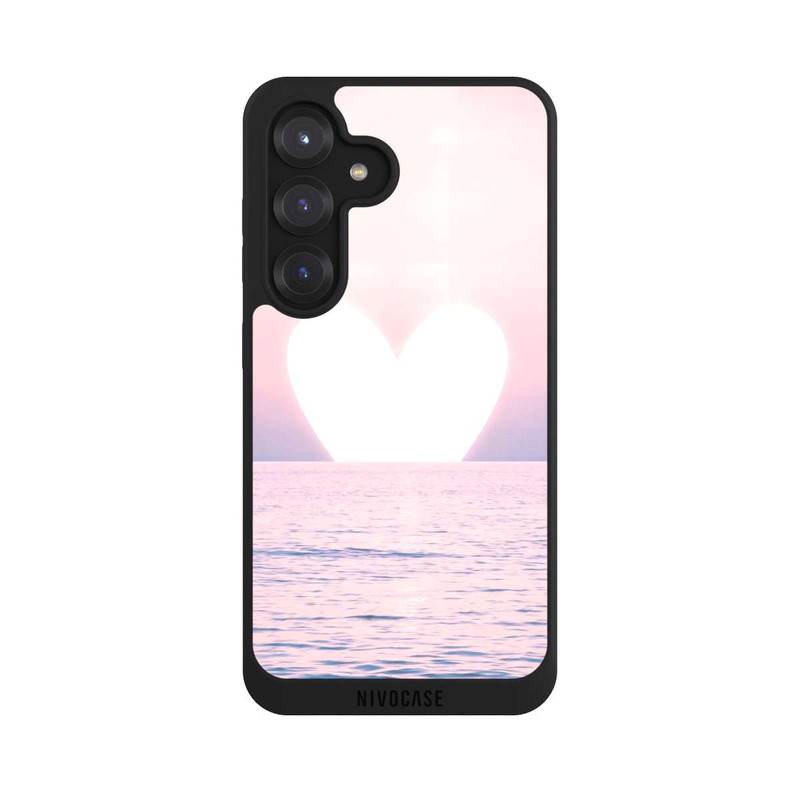 Galaxy S25 NIVOpure Heart Sunset
