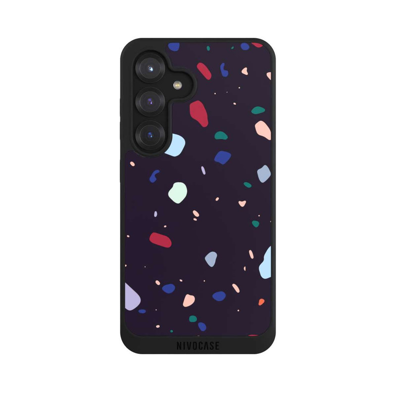 Galaxy S25 NIVOpure Modern Dark Rounded Terrazzo