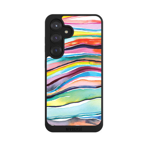 Samsung Galaxy S25 NIVOpure Aquarell Achatschichten
