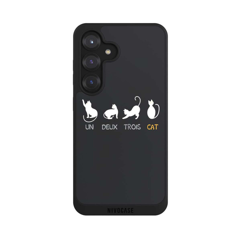 Galaxy S25 NIVOpure Un Deux Trois Cat