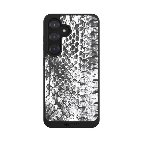 Samsung Galaxy S25 NIVOpure Charcoal snake pattern