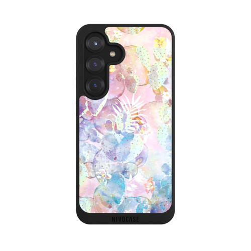 Samsung Galaxy S25 NIVOpure Watercolor Flowering Cacti