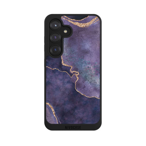 Samsung Galaxy S25 NIVOpure Lila Edelstein glamourös