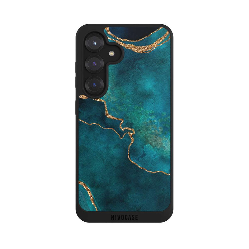 Galaxy S25 NIVOpure Gemstone Glamour teal