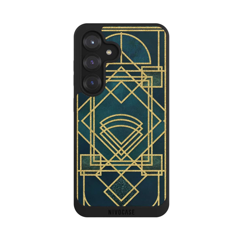 Galaxy S25 NIVOpure Art Deco Quadrat