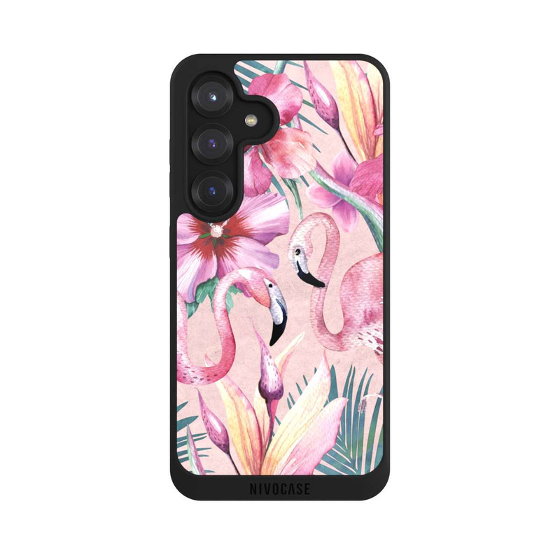 Galaxy S25 NIVOpure Rêves de flamants roses