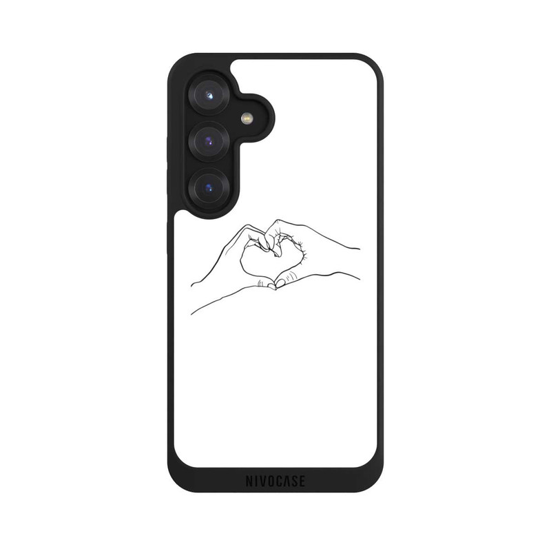 Galaxy S25 NIVOpure Line Art mains d'amour