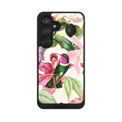 Samsung Galaxy S25 NIVOpure Kolibris und Rosen Muster