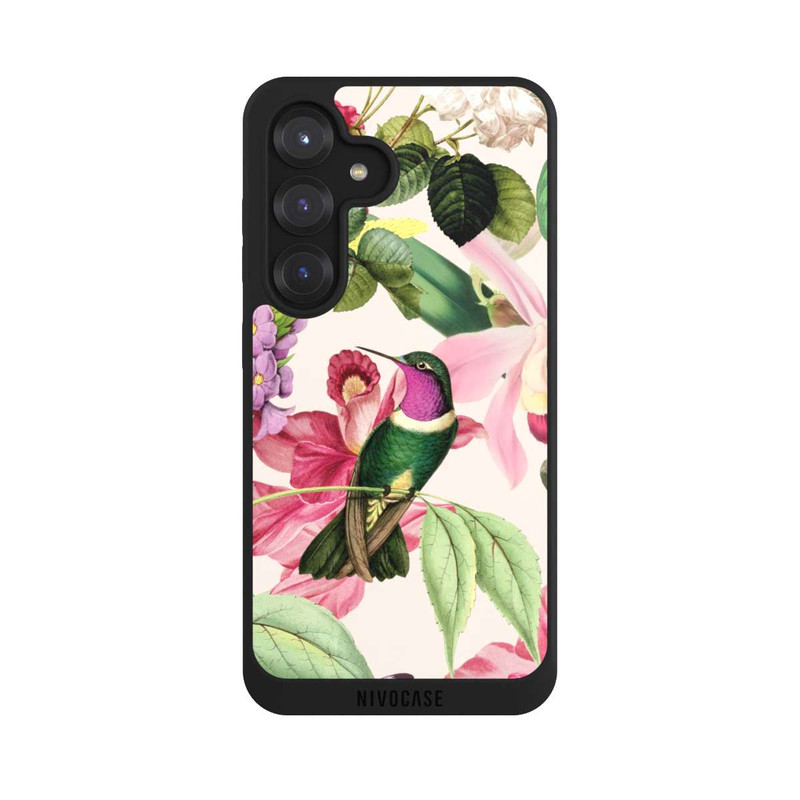 Galaxy S25 NIVOpure Kolibris und Rosen