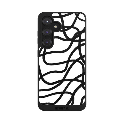 Samsung Galaxy S25 NIVOpure Schwarze Linien