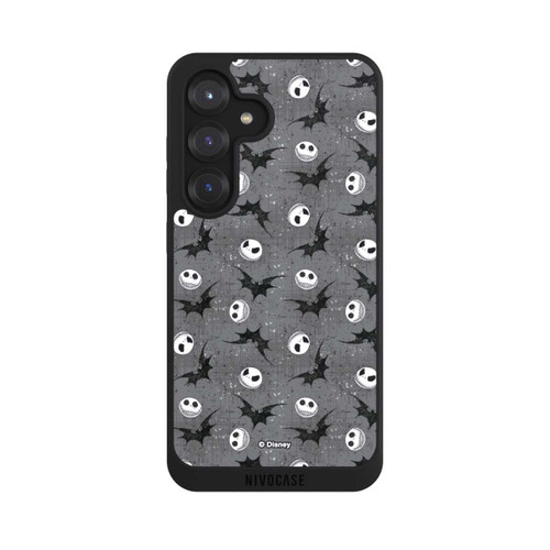Samsung Galaxy S25 NIVOpure Jack Grey Pattern Tim Burtons Nightmare before Christmas