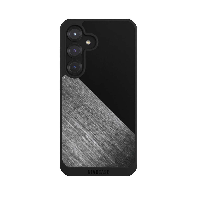 Galaxy S25 NIVOpure Metal Schwarz