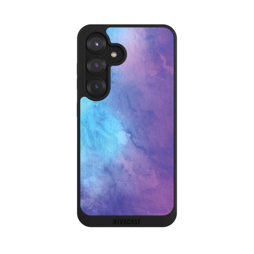 Samsung Galaxy S25 NIVOpure Watercolour Blue Pink Fade