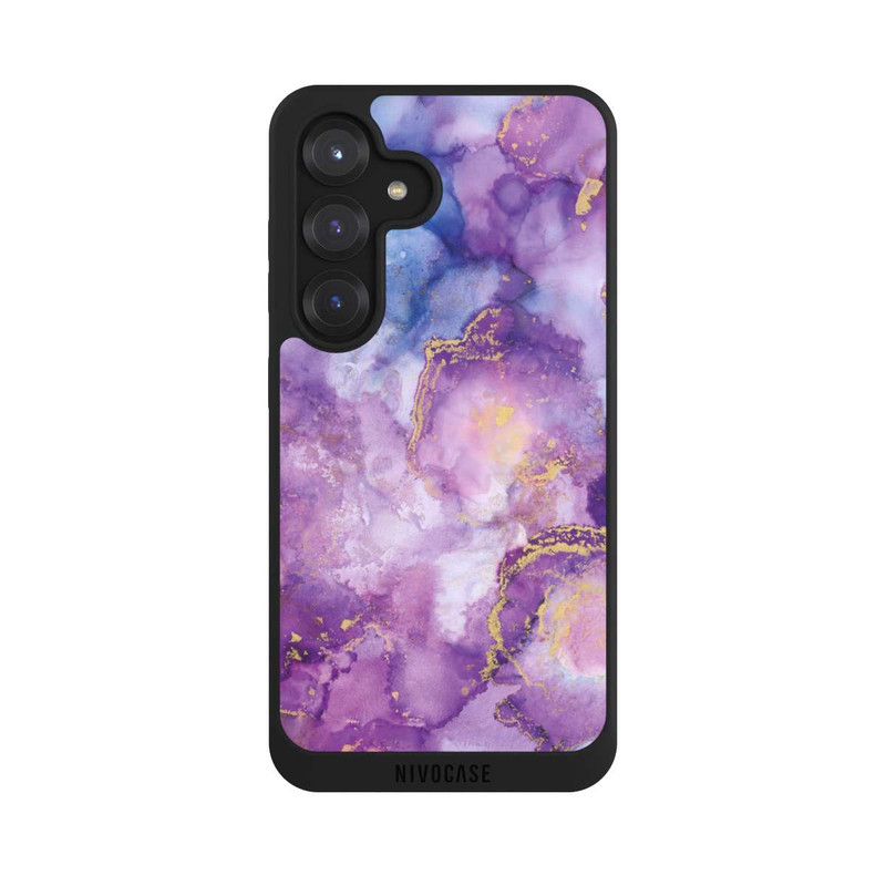 Galaxy S25 NIVOpure Purple Swirl Ink