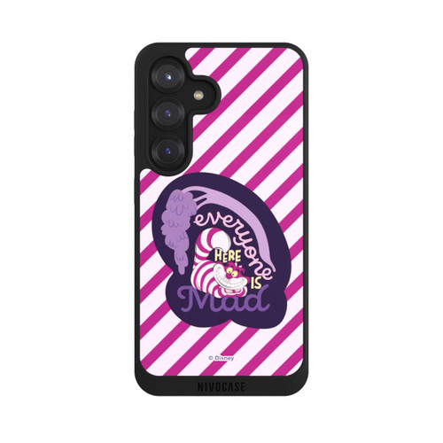 Samsung Galaxy S25 NIVOpure We Are All Mad Here Stripe