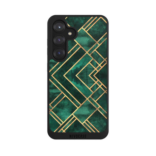 Samsung Galaxy S25 NIVOpure Grüne Blöcke