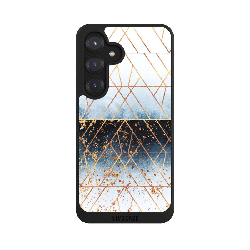 Galaxy S25 NIVOpure Winter Blue Geo