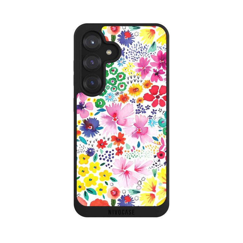 Galaxy S25 NIVOpure Kunstvolle kleine Frühlingsblumen