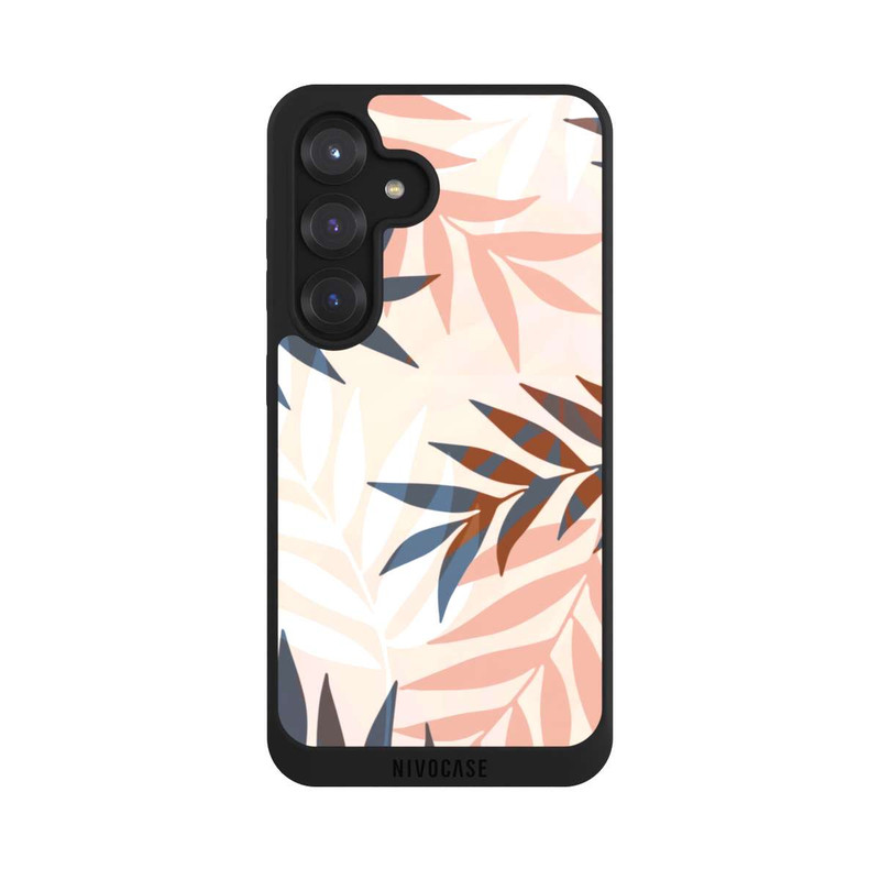 Galaxy S25 NIVOpure Pastel Palms Theme