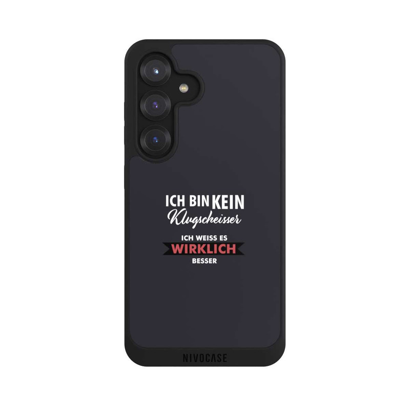 Galaxy S25 NIVOpure Ich bin kein Klugscheisser