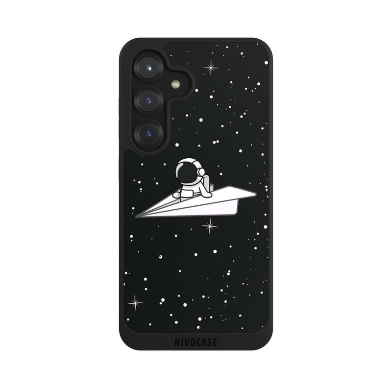 Galaxy S25 NIVOpure Astronaut Paper Plane Comic