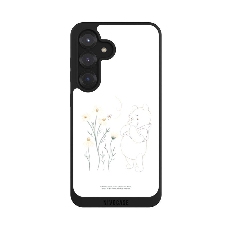 Galaxy S25 NIVOpure Winnie Pooh regarde les marguerites