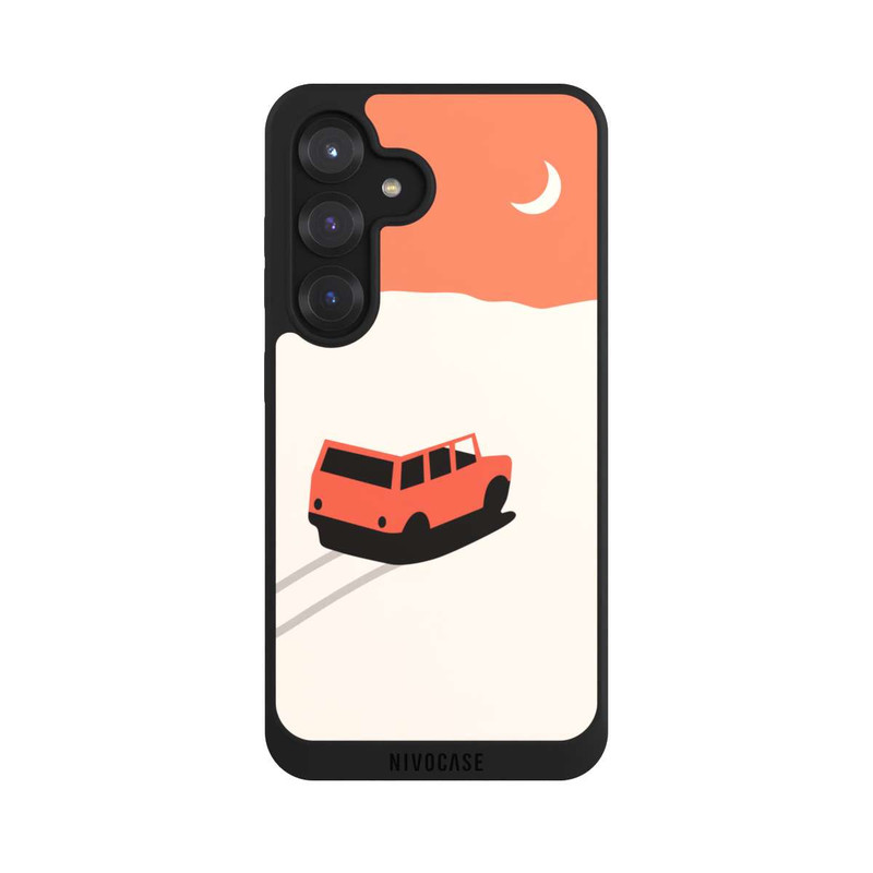 Galaxy S25 NIVOpure Auto in der Wüste