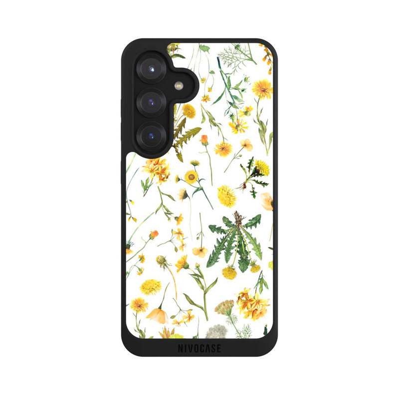 Galaxy S25 NIVOpure Yellow Wild Flowers
