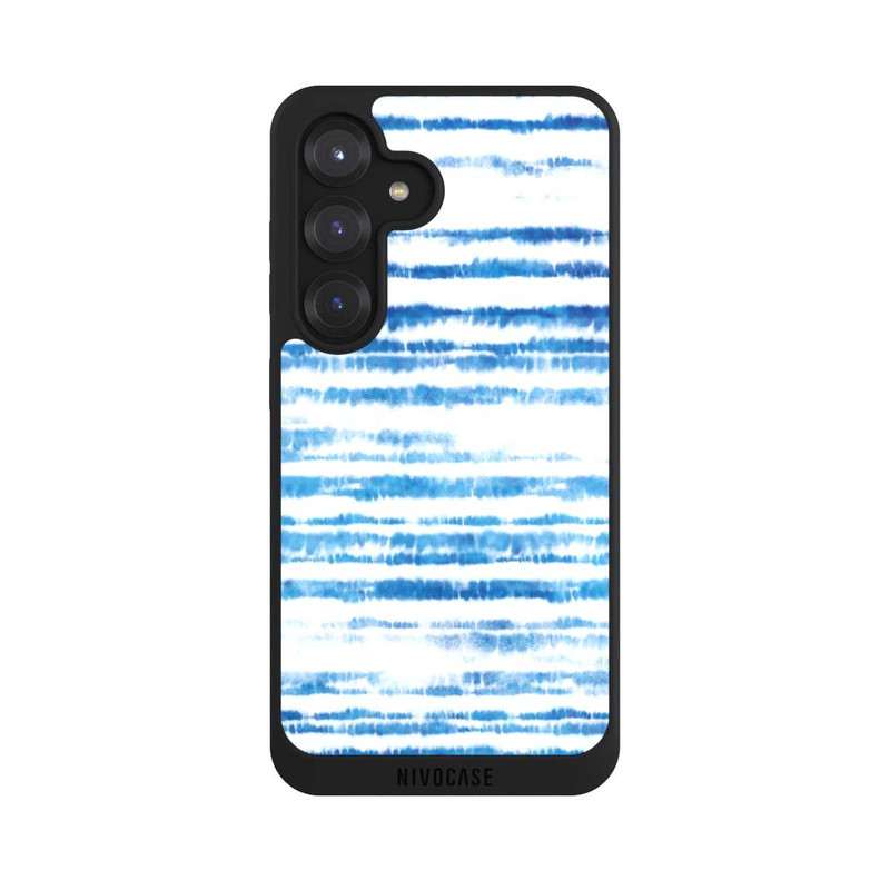 Galaxy S25 NIVOpure Blue Stripes - Batik