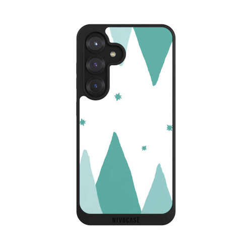 Samsung Galaxy S25 NIVOpure Mountains Yellow &amp; Grey