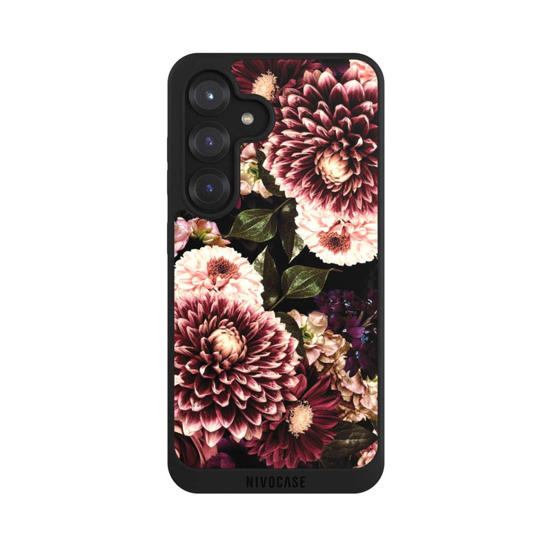 Galaxy S25 NIVOpure Wunderschöne rosa Vintage-Blumen