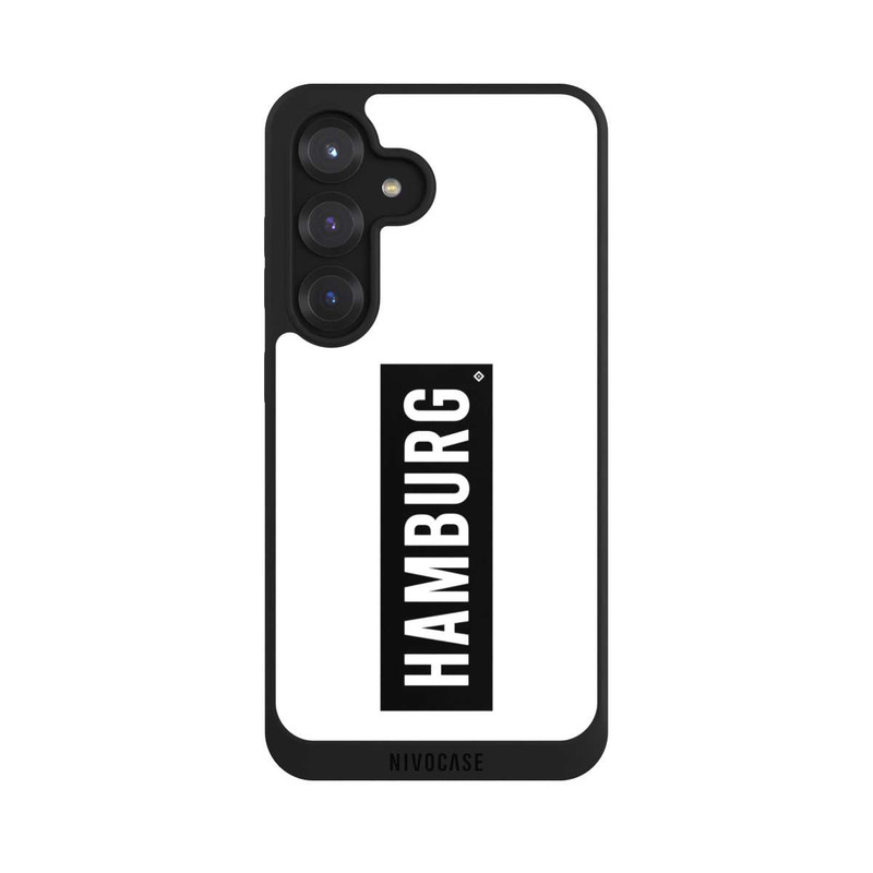 Galaxy S25 NIVOpure HSV Hamburg Schwarz Weiss