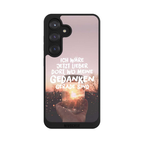 Samsung Galaxy S25 NIVOpure Ich Wäre Jetzt Lieber Dort