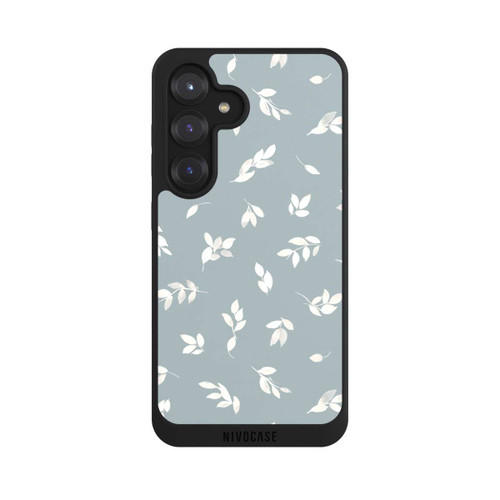 Samsung Galaxy S25 NIVOpure Herbstblätter grau
