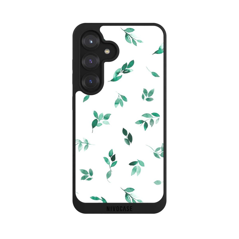 Galaxy S25 NIVOpure Feuilles d'automne Eucalyptus vert