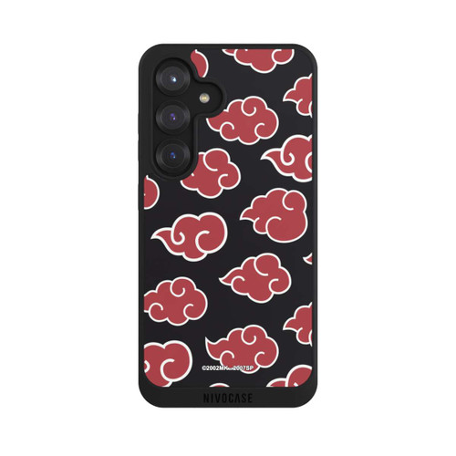 Samsung Galaxy S25 NIVOpure Akatsuki Pattern Black Big