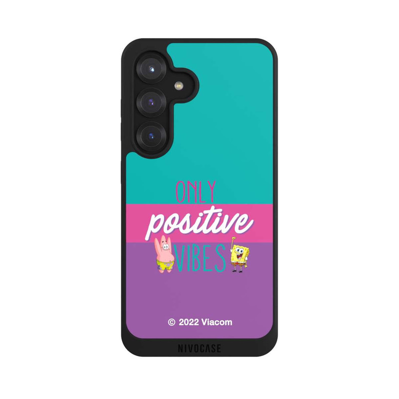 Galaxy S25 NIVOpure  Spongebob - Only Positive Vibes