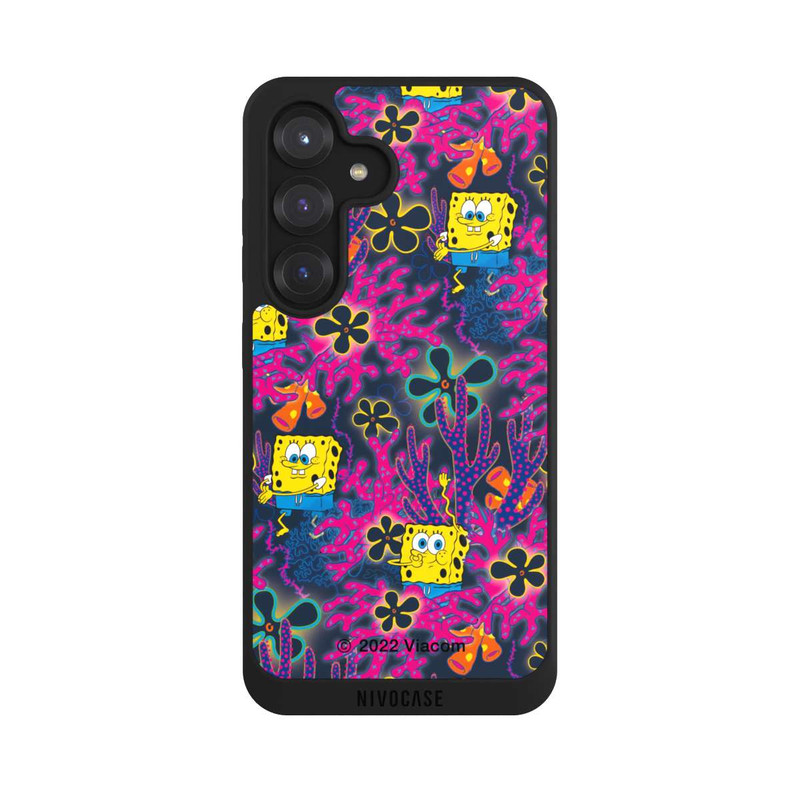 Galaxy S25 NIVOpure Spongebob - Coral Muster