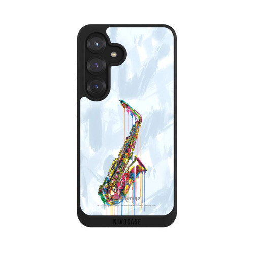 Samsung Galaxy S25 NIVOpure Saxophone Art By P.D. Moreno