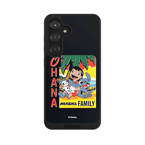 Samsung Galaxy S25 NIVOpure Lilo and Stitch Ohana Means Family