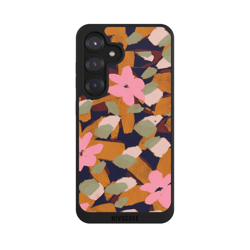 Galaxy S25 NIVOpure Pattern Fleurs Roses