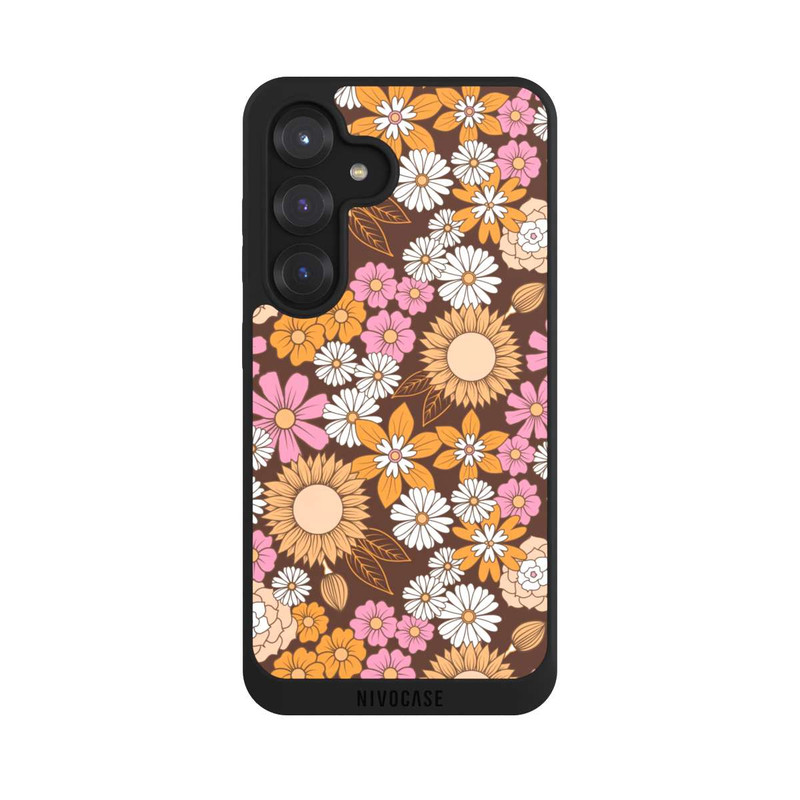 Galaxy S25 NIVOpure Fleurs Bohémienne Vintage