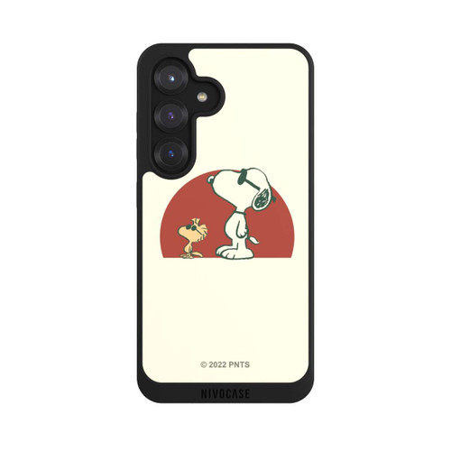 Samsung Galaxy S25 NIVOpure Snoopy Woodstock weit draußen