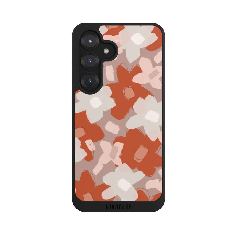 Galaxy S25 NIVOpure Fleurs Mignonnes Pattern