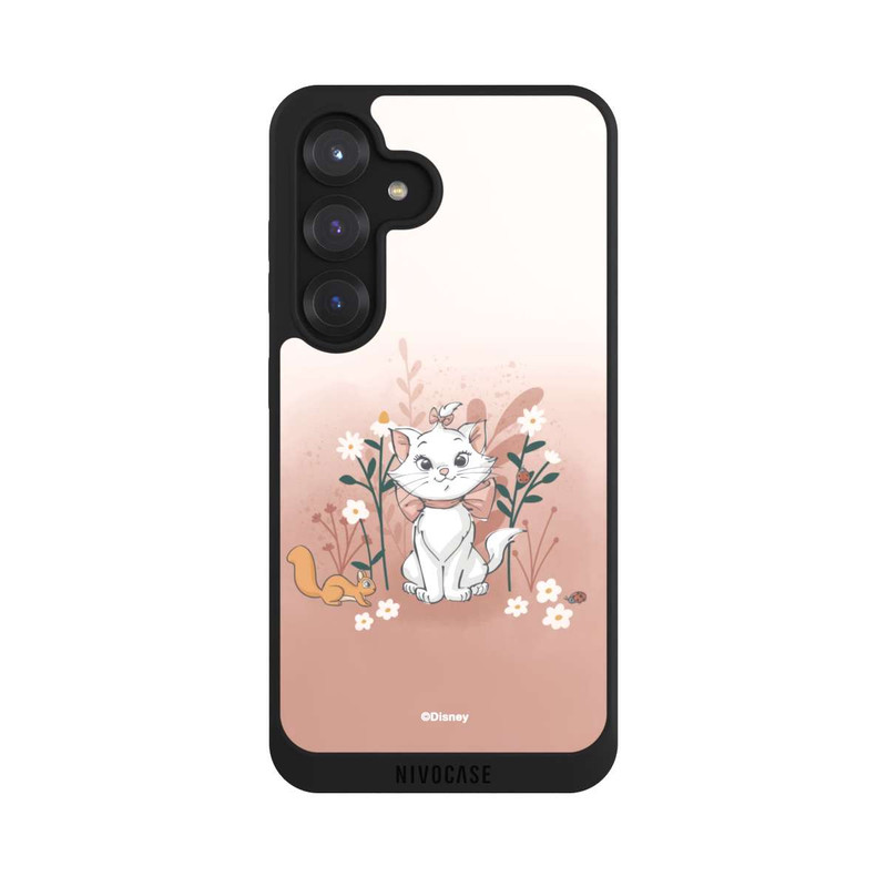 Galaxy S25 NIVOpure Marie avec des fleurs