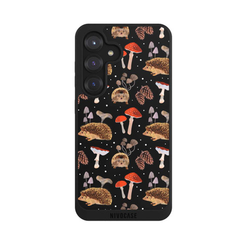 Samsung Galaxy S25 NIVOpure Hedgehogs and Mushrooms