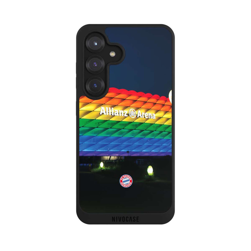 Galaxy S25 NIVOpure Allianz Arena Regenbogen
